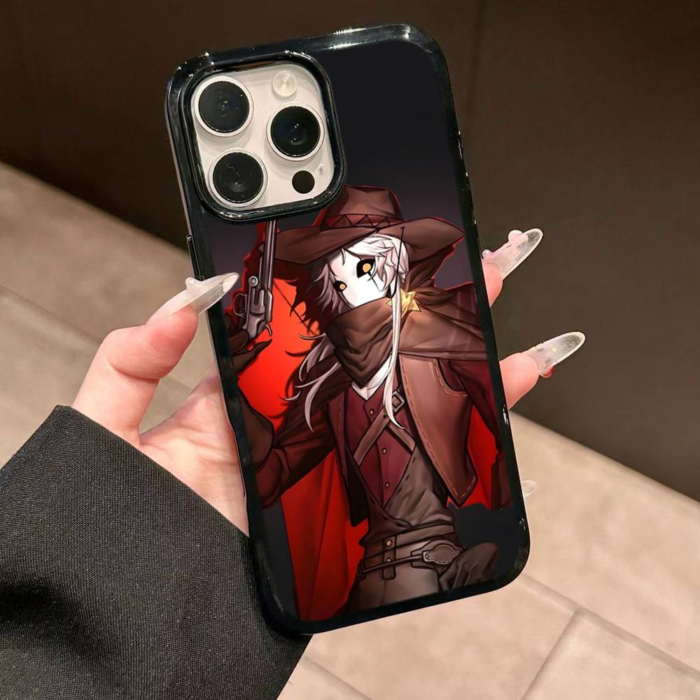 Der Freak Circus Pierrot Für IPhone 17 16 15 14 13 Pro 12 11 Pro Max Harte PC+TPU Handyhüllen Rückabdeckung