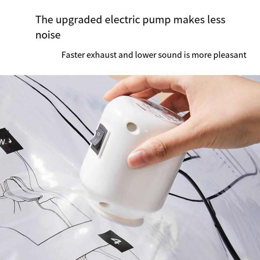 Wardrobe Compressed Bag Closet Organizer Bag Hanging Vacuum Storage Bags Vacuum Bags for Clothes Down Overcoat Space Saving