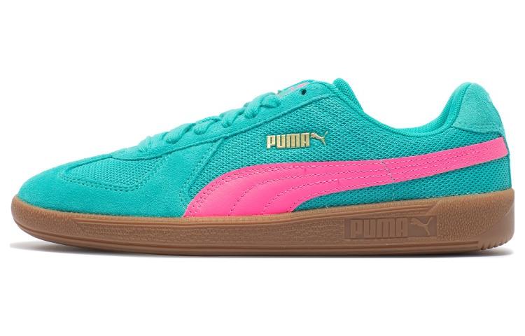 Puma Army Trainer Powder Aqua Blue Pink 398279-01 35.5