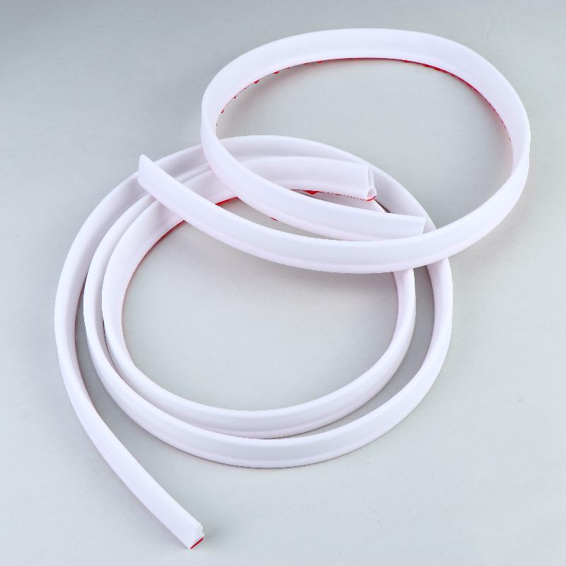 1 Stück 1/2M Badezimmer Duschwasserstopper Damm Barriere Dichtungsstreifen PVC Selbstklebend Praktisches Zubehör