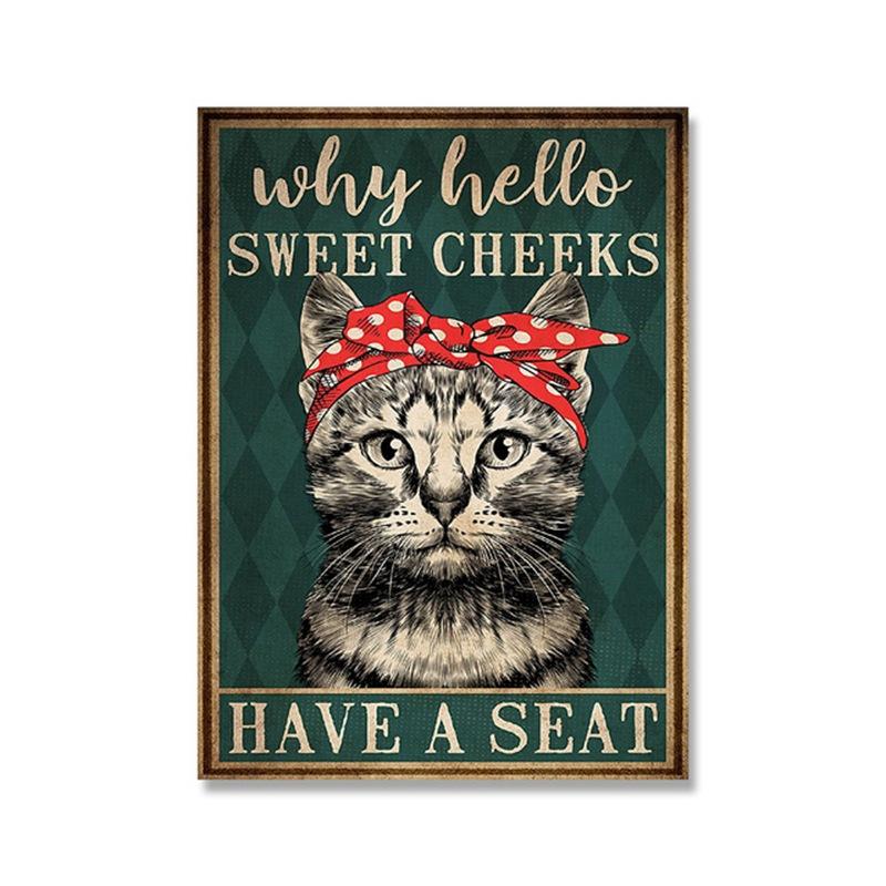 Ментальный постер с черным котом — фото 9