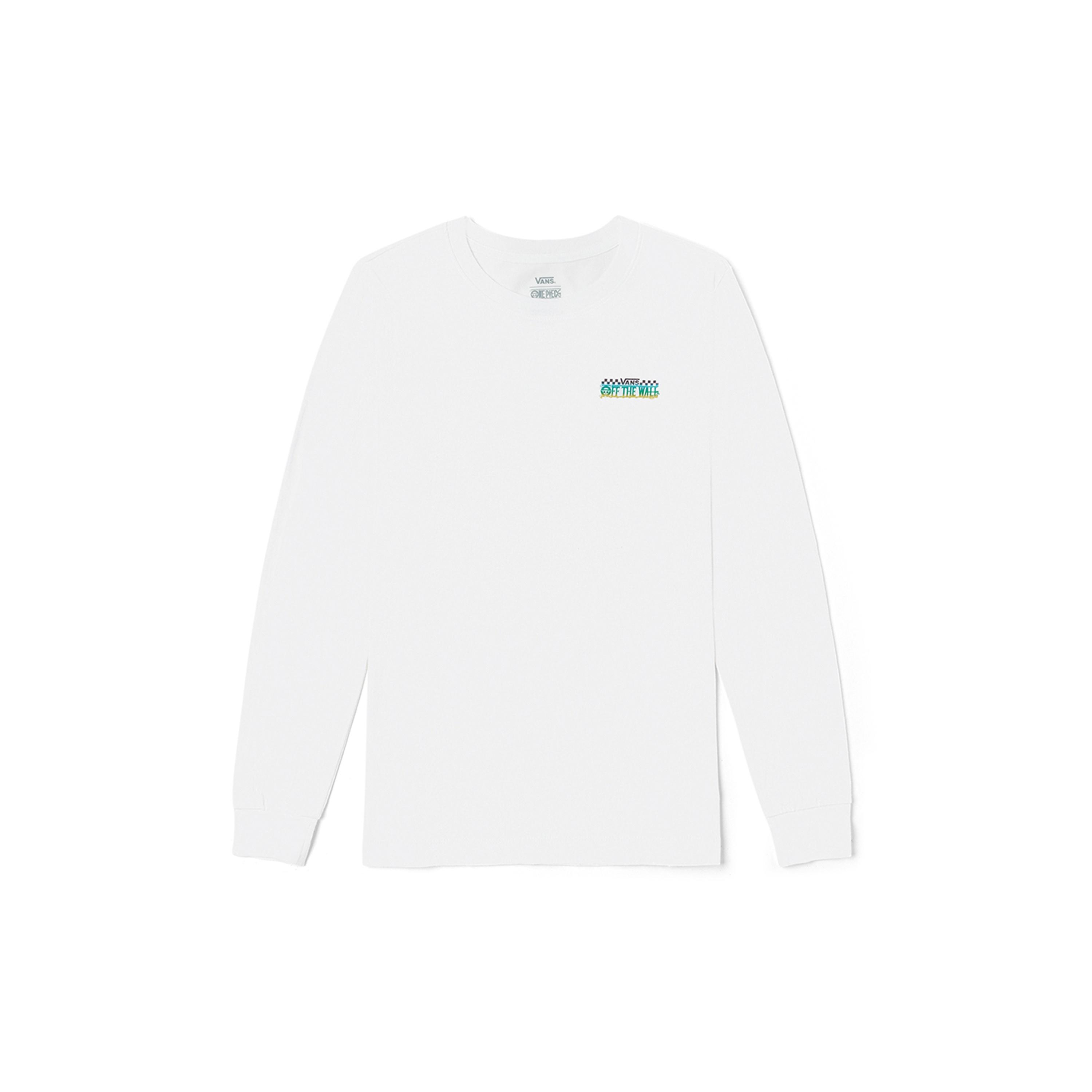 Vans x One Piece Graphic Long Sleeve T-Shirts White Men s VN00038BWHT L