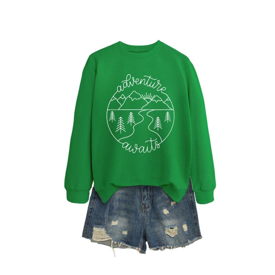 Nová kreativní módní mikina podzimní dámská mikina podzimní a zimní dámská zesílená mikina zimní mikina velké velikosti