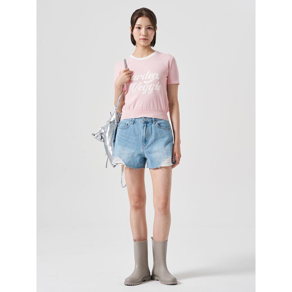 8seconds Damaged Denim Shorts Sky Blue (324725Qp4Q)