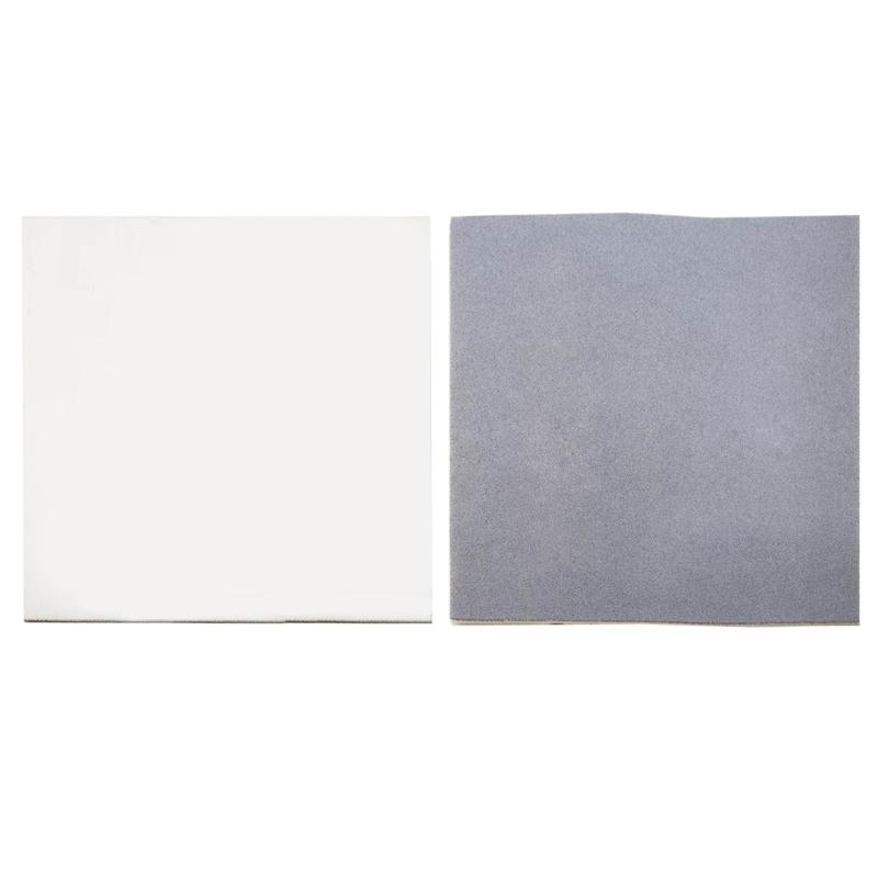 Pack of 2 Gray and Beige Sponge Bead Mats Flocking Beading Trays Jewelry Making Supplies Non-Slip Beading Mat for Women