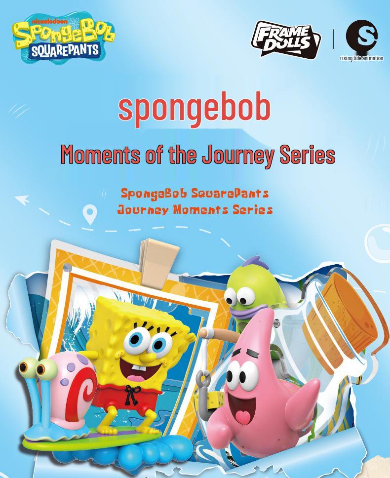 SpongeBob SquarePants Adventure Figures: Patrick, Squidward, Mr. Krabs Blind Box Ornaments