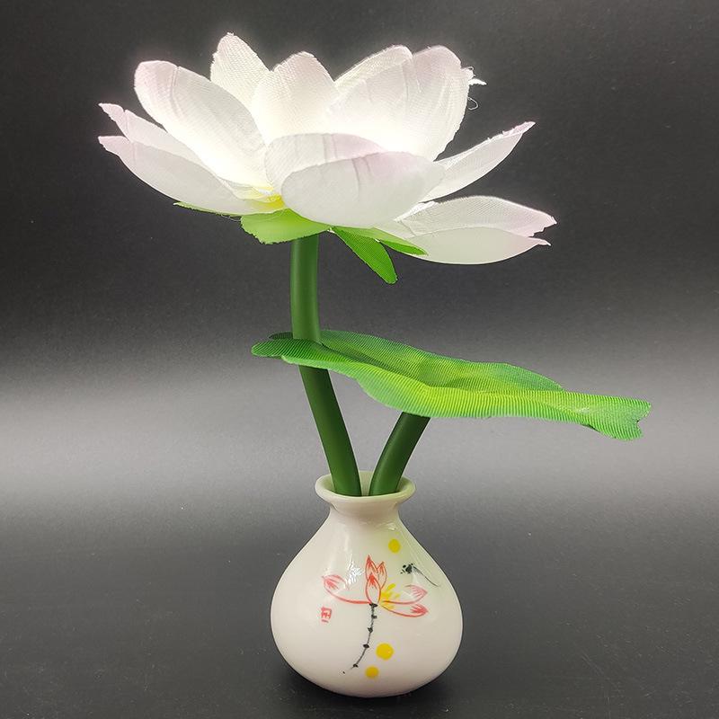 Buddhist Altar Offering Lotus Flower Home Decoration Ornament