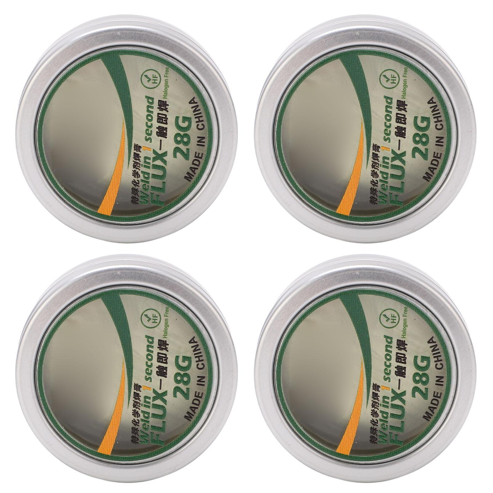 

4 Pcs Soldering Tip Refresher Clean Paste Efficient Cleaning Deoxidizing Soldering Iron Tip Tin