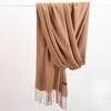 Fashion Tassels Women Scarf Shawls And Wraps Lady Designer Solid Female Hijab Stoles Long Pashmina Foulard Head Scarves