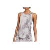 Nike Sports Lifestyle Series Printed Round Neck Sports Vest Women Vests Deep-Purple CZ9617-077