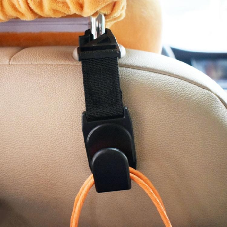 Multifunction  Car Seat Hooks Rotatable Car Hook Vehicle Organizer Hanger Simple Installation for Organizing Shopping Bags