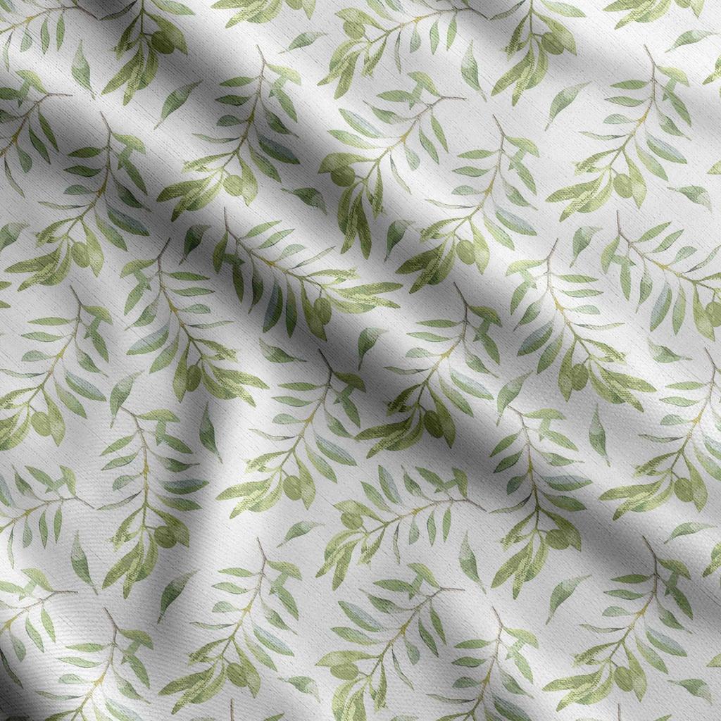 Soimoi Imprimare cu frunze, bumbac Cambric, țesătură de matlasare vândută pe oarde 42 inch lățime, țesătură de bumbac de greutate medie,