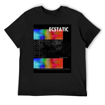 Ecstatic T-Shirt Custom T Shirt Plain Fashion Shirts Fruit of the Loom Mens T Shirts