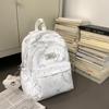 Schoolbag Japanese school bag for girls Junior high school students Cute star backpack Large capacity casual male college student travel backpack tide