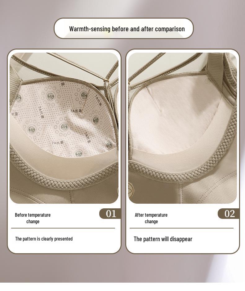 Seamless Push-Up Bra: Chest Minimizer & Anti-Sagging Shaping with Side Support, Wireless 3D Cups