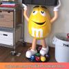 Doraemon Large Cute Cartoon Toy - Yellow, Orange, Red Bean Figure Doll for Home Decor