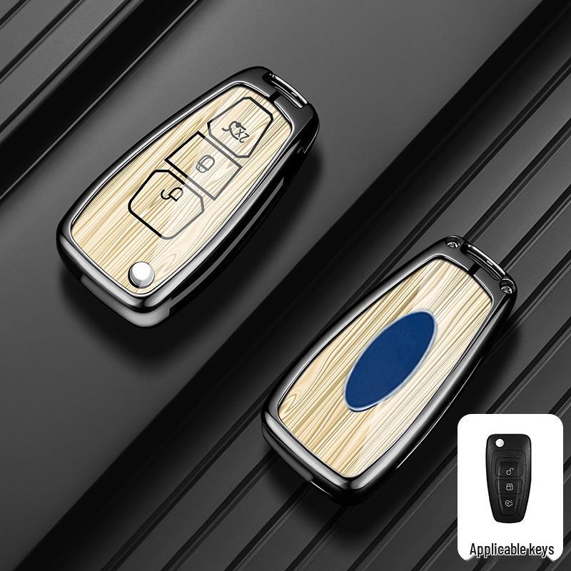 Compatible Key Case for Ford Mondeo, Edge, EVOS, Explorer, and Focus