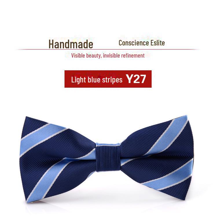 Wine Red Korean Bow Tie for Men - Ideal for Weddings and Best Man Attire