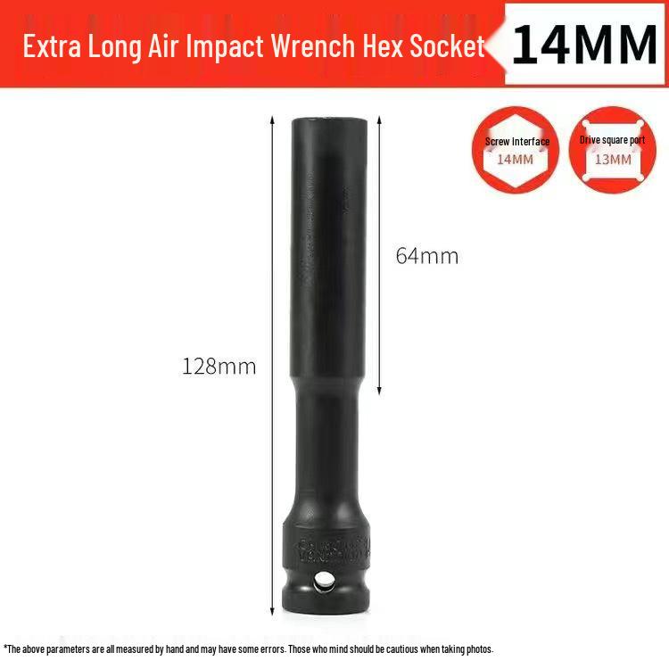 1/2 Hex Thin Wall Extended Electric Wrench Socket