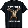 Nicht Schnell Nur Furios T-Shirt Bodybuilding Gewichtheben Faultier T-Shirt1