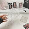 1/2 Schacht Kpop Idol Foto Display Rahmen Schreibtisch Fotorahmen Poster Display Ständer Magnetischer Bilderrahmen Heim Büro Foto Dekor