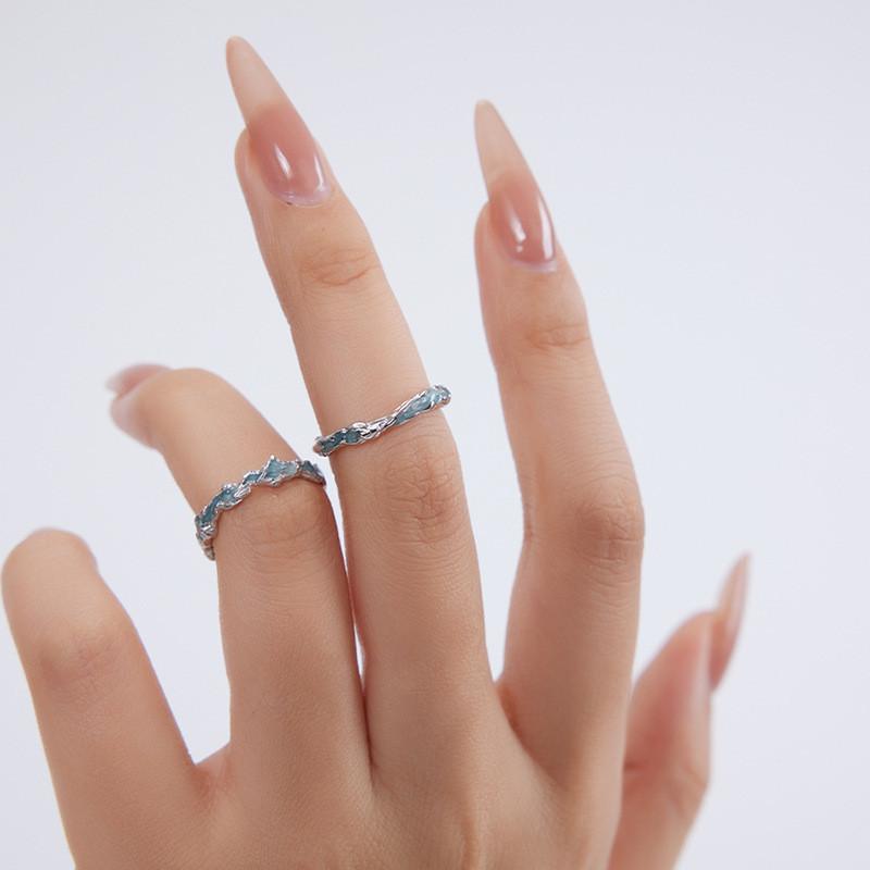 Modern Copper Adjustable Ring For Women Chic Geometric Style Ideal For Fashion Enthusiasts