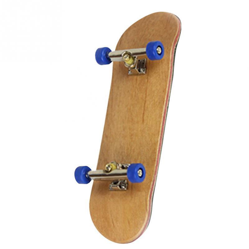 Premium Complete Wooden Fingerboard Finger Skate Board With Grit Box And Foam Tape