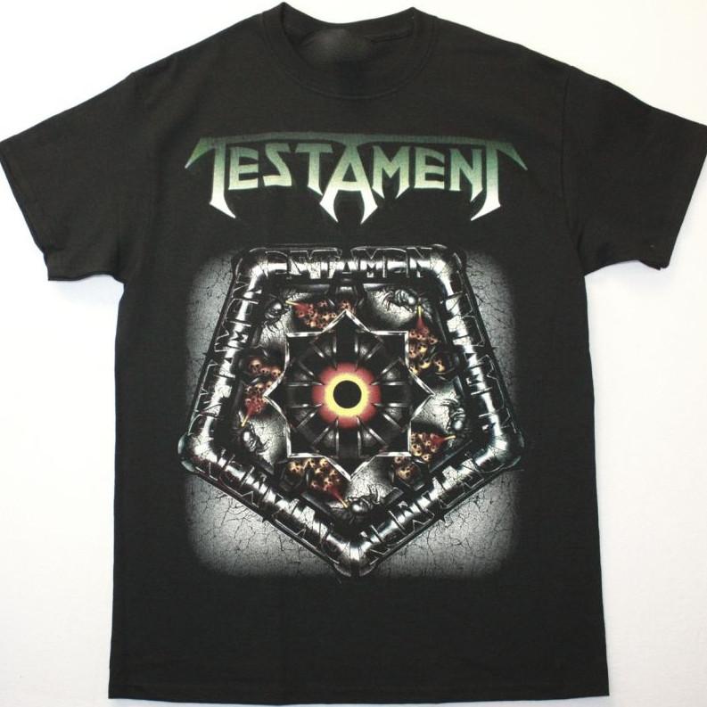 

Vintage Testament Band 1992 LP Cotton Black S-234XL Unisex T Shirt MM1114 5XL різнокольоровий