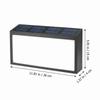 Soft Uniform LED Glow Solar LED Address Plaque Light Solar-Powered LED Light  Entrance Wall