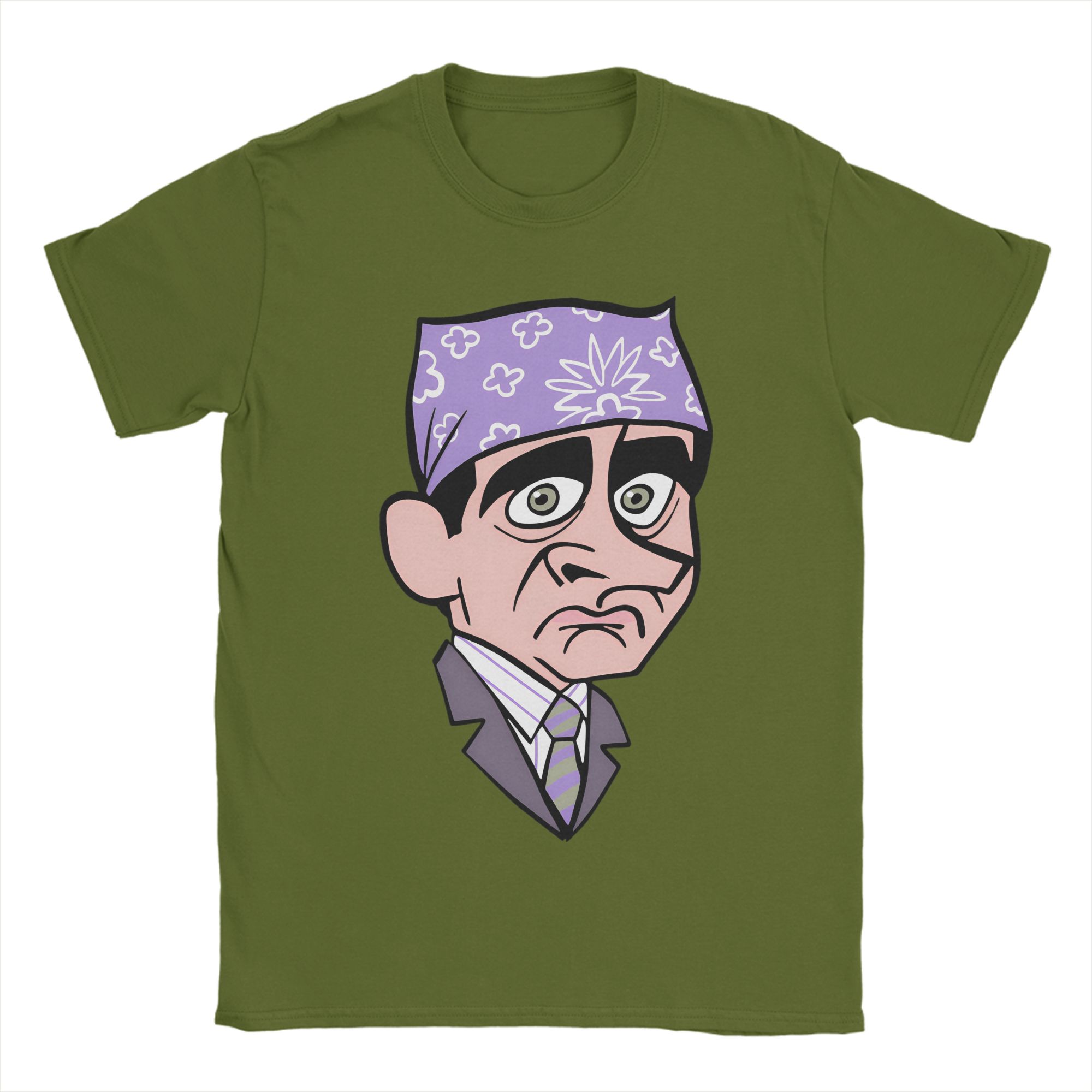 

Prison Mike Men T Shirt Leisure Tees Short Sleeve Round Collar T-Shirt Pure Cotton Classic Tops 4XL