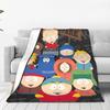 Super Soft Souths Parked Throw Blanket Premium Flannel Fleece Lightweight  Bed Blanket Fuzzy Plush Blankets All Season Use