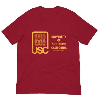 USC Trojans Vintage Retro College T Shirt Men Women 1980