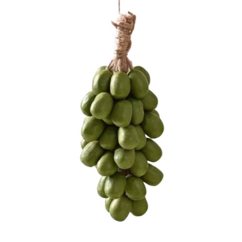 Green Grape Handmade Soap Pendant: Long-lasting Fragrance Souvenir for Bath and Birthday