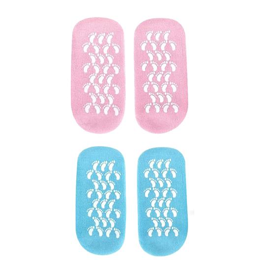 Moisturizing Socks Spa Gel Socks with Anti-Slip Soles Foot Care Socks Prevent Cracked Heels Stocking Stuffers for Women Men