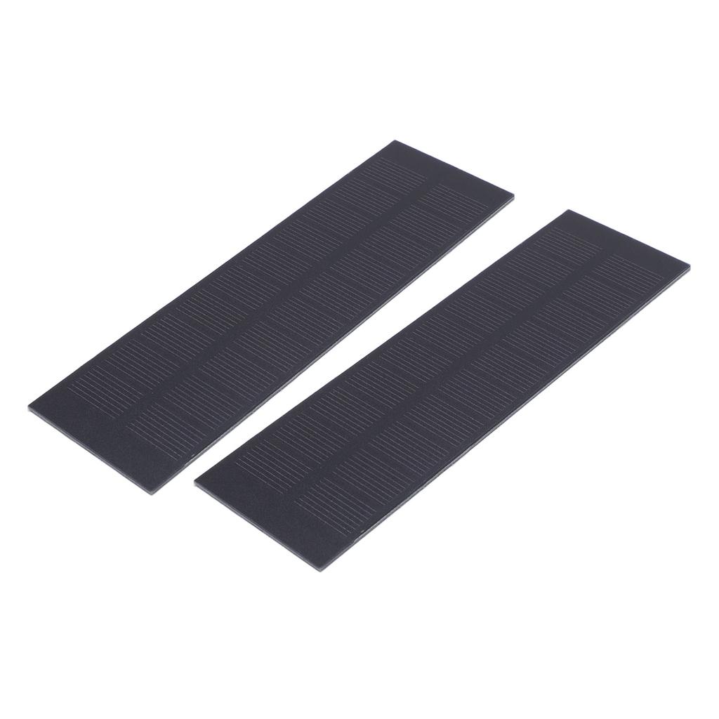2PCS 1W 5V Solar Panel, High Efficiency Monocrystalline Silicon Solar Panel, Portable Solar  , for Household Lights, Electric Fans