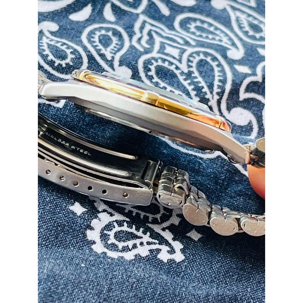 Used [Rare in working condition] ORIENT JUPITER Swimmer 150 Quartz Combi Color [Battery replaced]