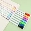 50pcs/8pcs Dry Erase Markers with Eraser Caps, Mini Whiteboard & Chalkboard Pens, Office Desk Organizer, Home & School Supplies