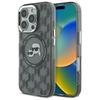 Karl Lagerfeld Iml Monogram Karl & Choupette Head Magsafe - Etui Iphone 16 Pro (Czarny)