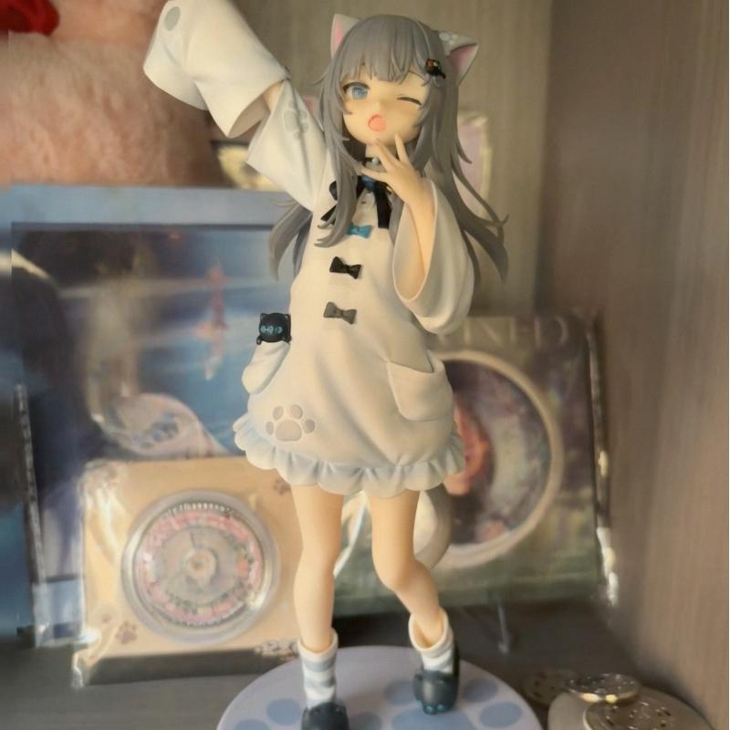 21cm Virtual Idol Nachoneko Cat Girl Figure Animation Model Toys Gifts Collection Desktop Decoration PVC Birthday Gift Toy