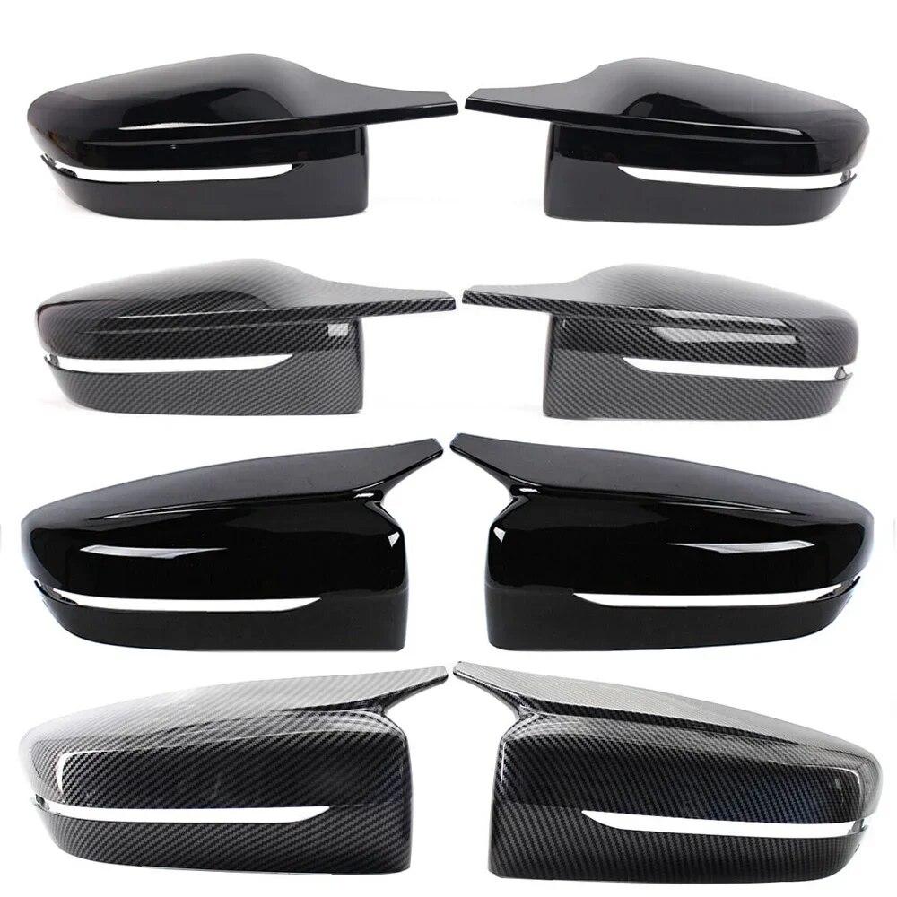 G20 G21 Carbon Fiber Bright Black car side mirror cover For BMW 3 4 5 7 8 Series G30 G38 G22 G23 G11 G12 G15 G16 M3 M4 Style
