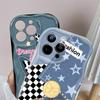 For Honor 90 Lite P30 Pro Infinix Hot 30 40 40i 40 Pro Smart 8 Pro Vivo V29e V30e Fashion Cowboy Denim Cream Texture Soft Silicone Phone Case