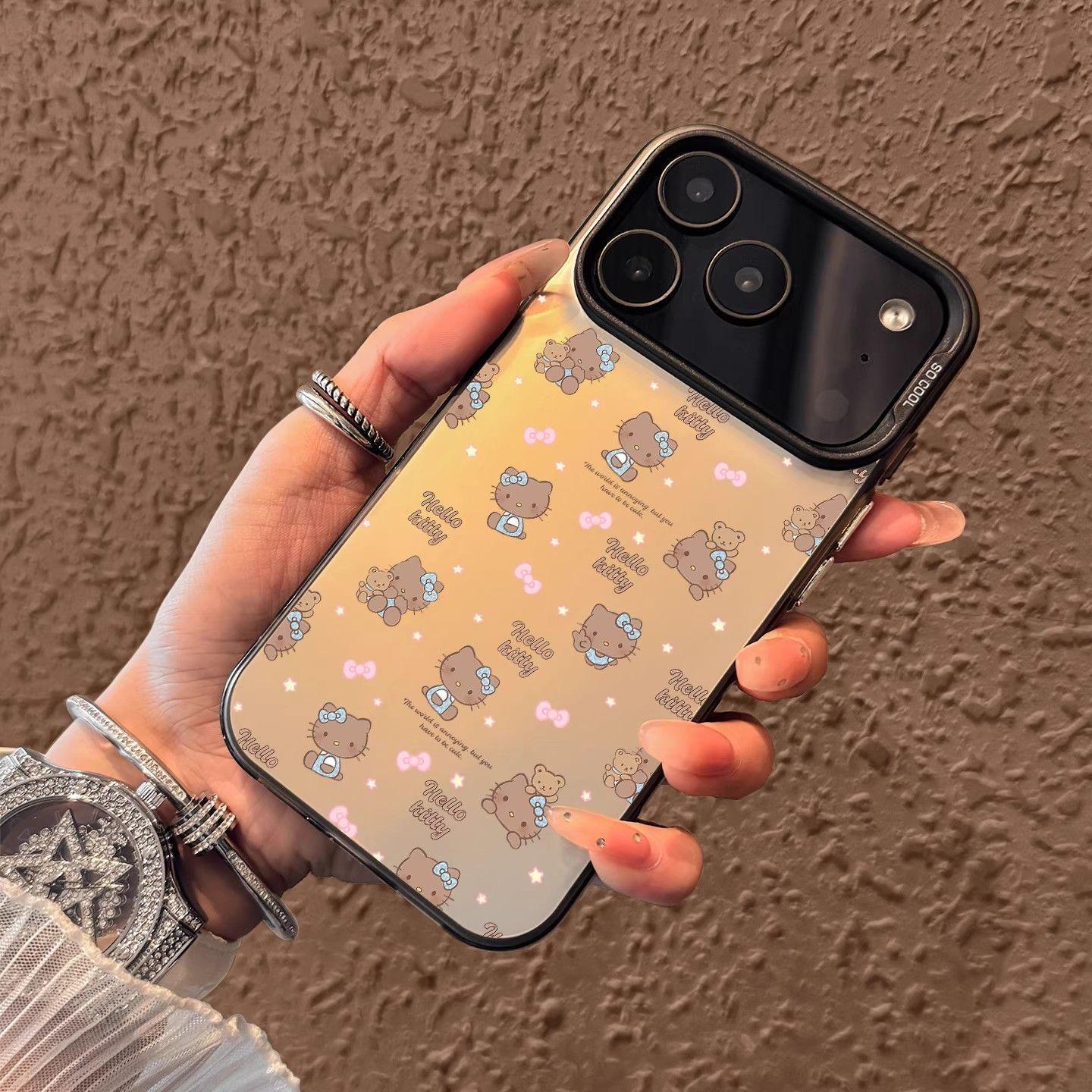 

Чехол для телефона с леопардовым принтом кошки для iPhone 14/15 Pro Max, серебристый, противоударный, многоцветный. iPhone 14 Pro Max