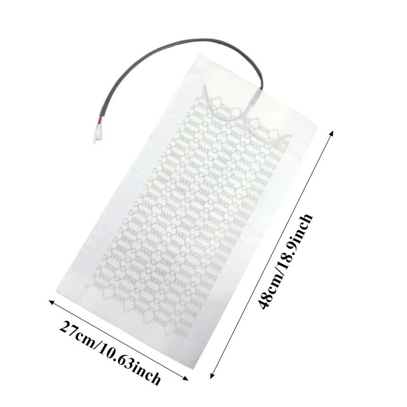 New Universal 12V Car Seat Heater Carbon Fiber Heating Safety Winter Heating Heater Seat Cushion Accessories Heater Car Seat