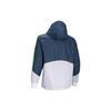Under Armour Logo Print Color Block Hooded Zip Jacket Men Jackets Blue 1373821-414