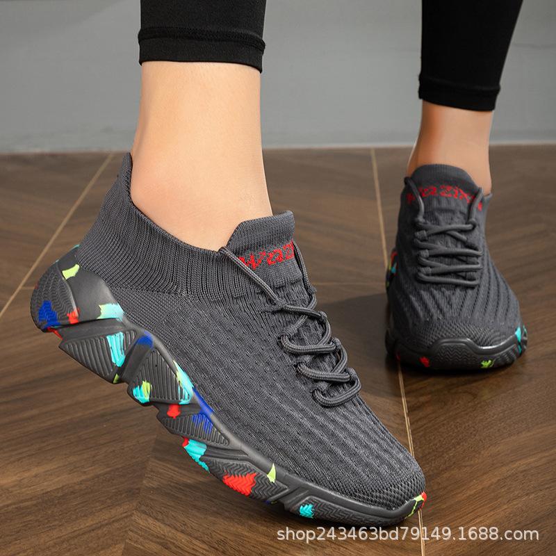 

Flick женские носки обувь амортизирующая спортивная обувь для бега легкая дышащая пара повседневная обувь фабрика прямые волосы 47