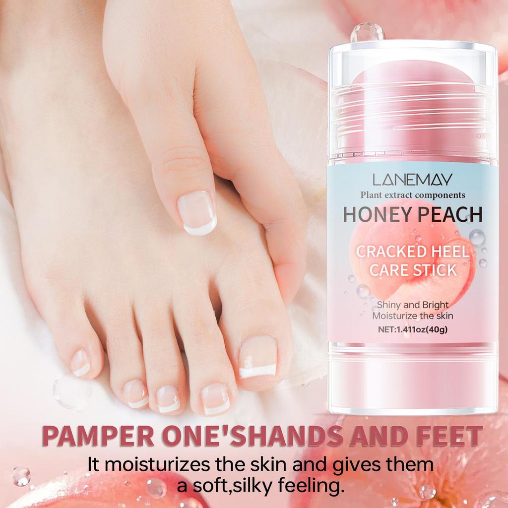 Cracked Heel Care Stick-Moistrize The Skin-Care For Hands And Feets-Shiny And Bright-Suitable For All Skin Types, 40g