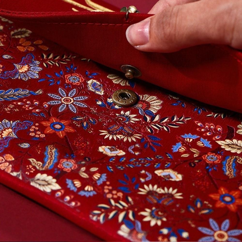 Tassel Design Brocade Red Envelope Best Wishes Money Bags  Wedding Birthday