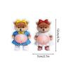 Cartoon Stickers 2 Pieces Soft Belly Sensory Decals Kids Stickers 3D Squeeze Toy For Children Girls Teens Students Scrapbooking