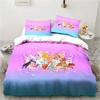 Set di biancheria da letto Kawaii Anime Winx Letto a tre pezzi Singolo Doppio King Size Set di letto per adulti e bambini Set copripiumino per bambini Regalo per bambini