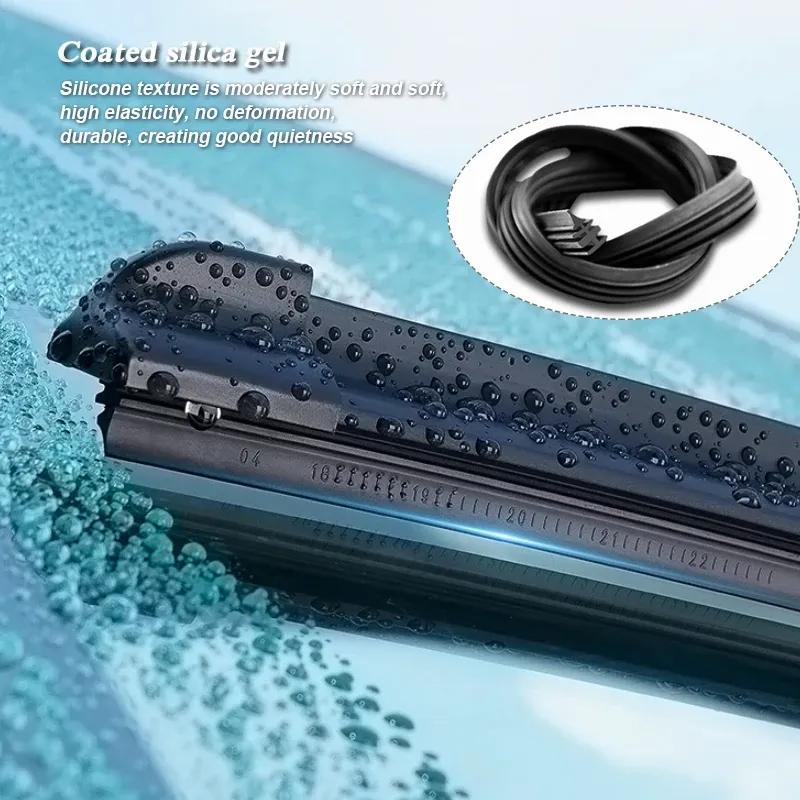 2PCS Car Blade Windshield Wiper Windshield For BYD ATTO YUAN PLUS CHAZOR KING DOLPHIN HAN SEAGULL MINI SEAL SEALION 7 SHARK SONG